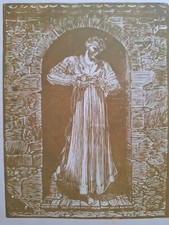 Xilografia Adolfo De Carolis