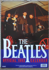 THE BEATLES CALENDARIO OFFICIAL CALENDAR 1993 DANILO APPLE UNUSED NUOVO BLISTER