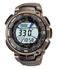 Orologio Uomo Casio Protrek Triplo Sensore Energia Solare Titanio PRG-240T-7