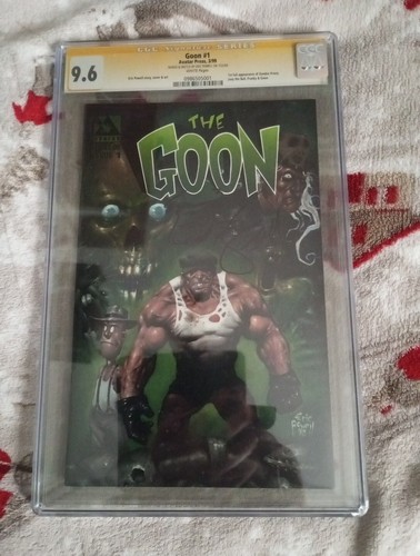 The goon cgc 6 signed - #1, 9.6