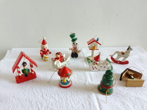 Addobbi natale legno - in, lotto