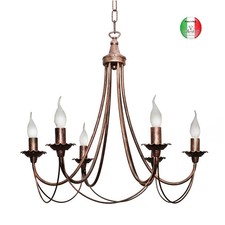 Lampadario sospensione Ferro