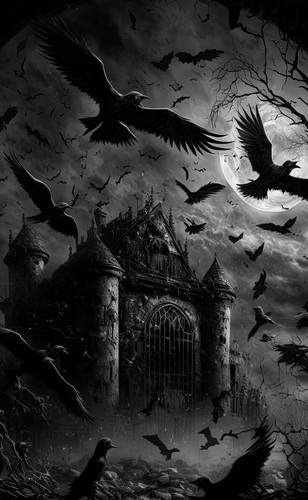 The crows castle goth - castle,