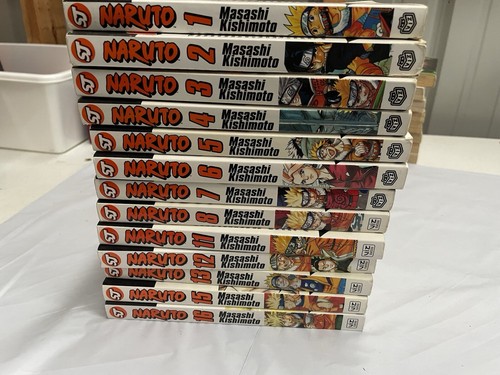 Naruto graphic novel volumi
