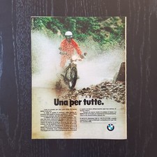 1981 BMW R80 GS - Original AD Advertising Pubblicità Vintage