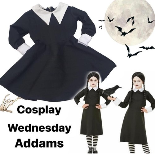 Costume carnevale mercoledi - costume, da