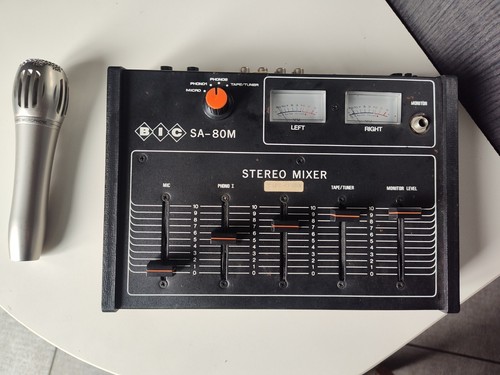 Stereo mixer 80m borsa - stereo, sa-80m