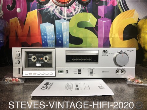 Akai stereo cassette - cs-f9,