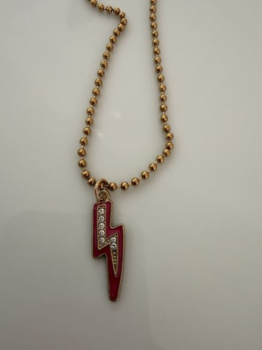 Collana sfera tono oro