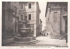 ARPINO - La Fontana dell'Aquila e la Via Caio Mario 1941