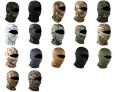 Passamontagna militare mimetico tattico balaclava cappuccio antivento L.91487