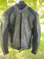 Giacca di pelle Spyke nera