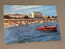RICCIONE CENTRO VISTA DAL MARE - Cartolina D'epoca a Colori