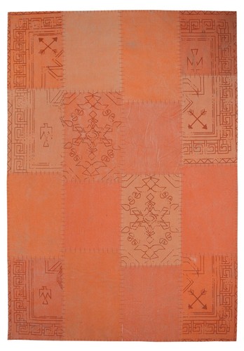 Tappeto patchwork pelo - , corto