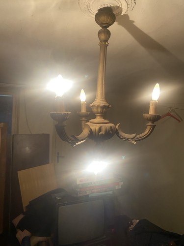 Lampadario legno autentico del - legno,