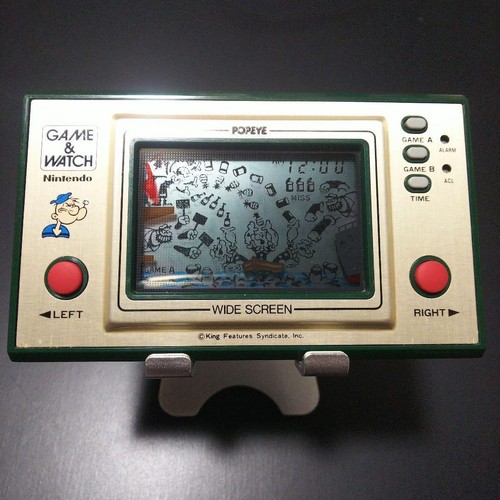 Popeye game watch - watch, nintendo