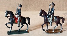 8 miniature in piombo dipinte a mano " Guardia Imperiale Francese "