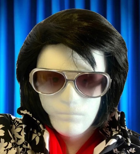 Parrucca elvis con sideburns - sideburns,