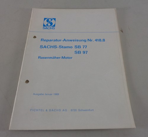 Manuale riparazione sachs - manuale, di