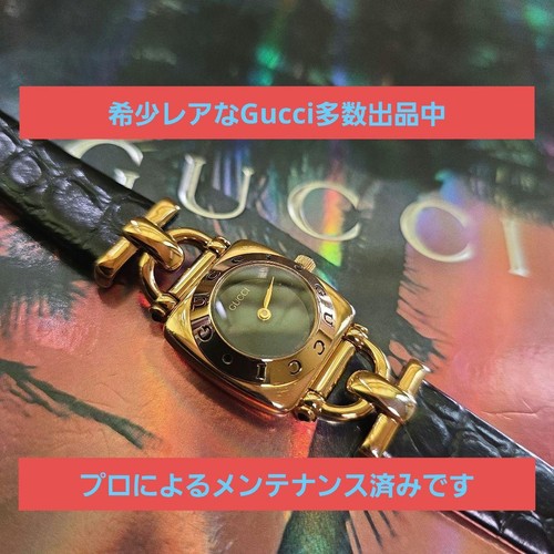 Orologio gucci 6300l oro nero - orologio,