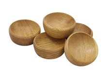 Set 5 ciotole rovere