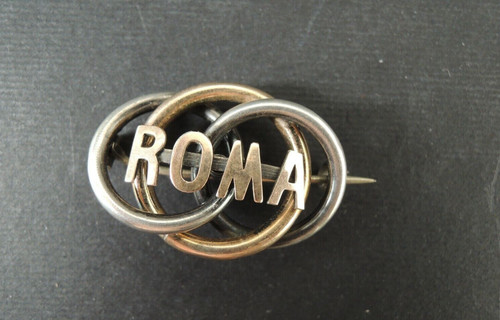 Spilla roma vintage fatta a - vintage,