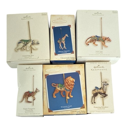 Hallmark ornament series - ornament, set