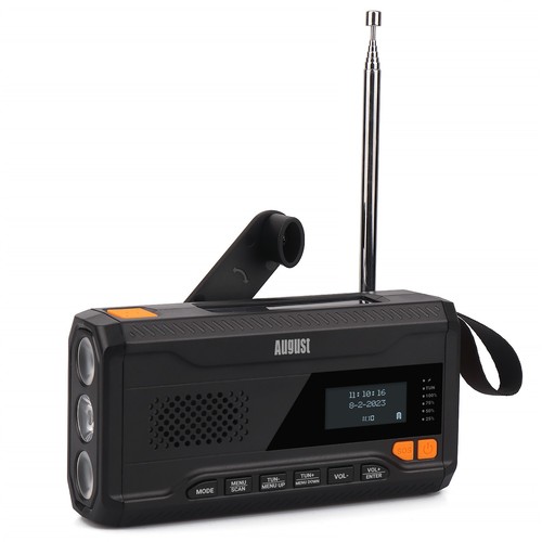 Manovella dab radio solare - manovella,