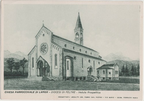 Chiesa parrocchiale lamon - chiesa,
