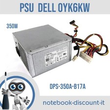 Alimentatore DELL 0YK6KW  DPS-350AB-17 A  PSU per PC DESKTOP 350w  24 Pin