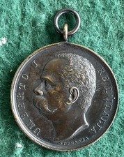 Medaglia Umberto I Tiro A Segno Gara Ufficiali