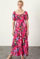 Abito midi Alora rosa monsone