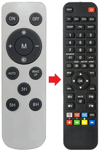 Telecomando adatto per elbex - telecomando,