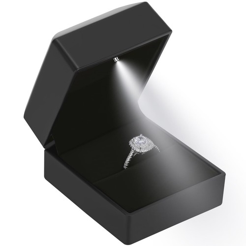 Scatola led anello orecchino - scatola,