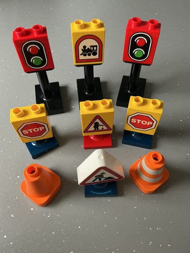 Lego duplo road signs - duplo, and