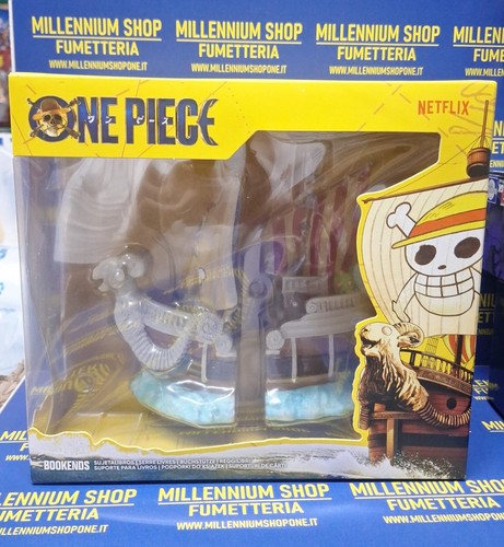 One piece bookends going - one,