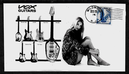 Pubblicità vox guitars - pubblicità,