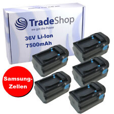 5x batteria 36V 7500mAh per