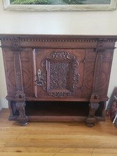 Heavily carved italian