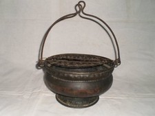 Antico bracere in rame