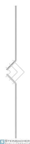 Palo design acciaio - di,