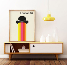 London 68 Poster Minimal