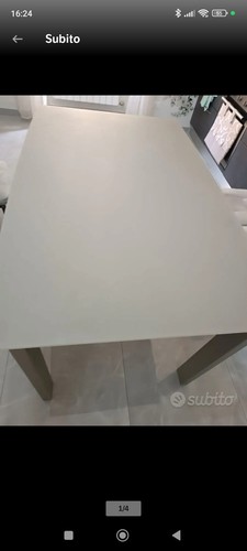 Tavolo vetro temperato - vetro,