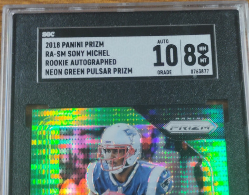 Panini 2018 prizm sony michel - panini,