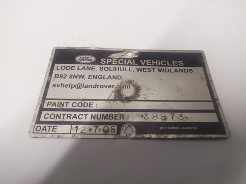 Originale land rover - originale,