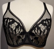 Reggiseno nero con ferretto