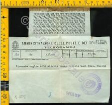 1942 Telegramma da Bengasi