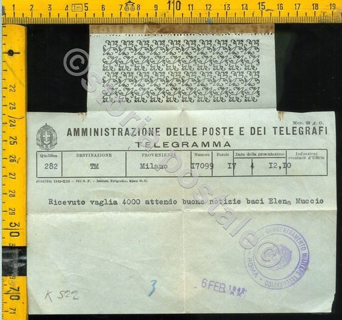 1942 telegramma bengasi - 1942, da