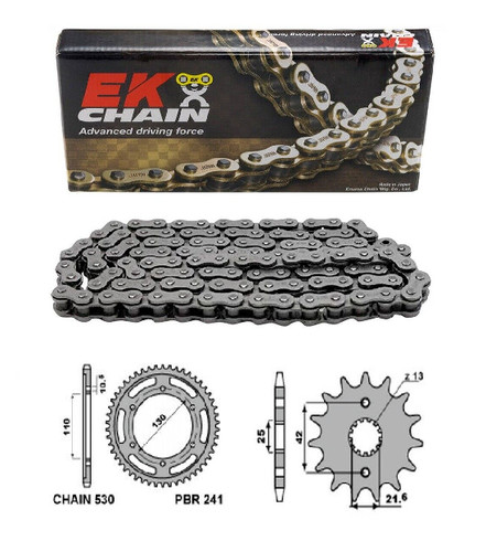Kit trasmissione kawasaki - kit,