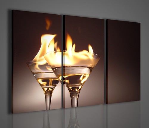 Quadri moderni flaming - moderni,